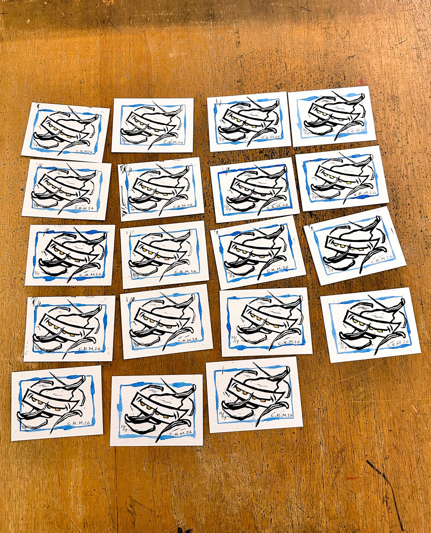Lino print